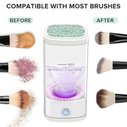 Electric Makeup Brush Cleaner Machine with Dryer Holder Type C Charging