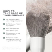 5 Piece Face Makeup Brush Set for Foundation Concealer Powder Bronzer