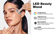 6 in 1 Red Light Facial Wand with Microcurrent Thermal Massage