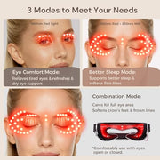 Red Light Infrared Eye Mask for Fatigue Dark Circles and Eye Bags