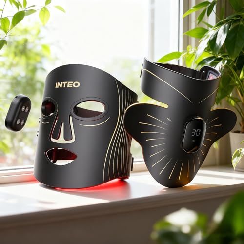 LED Light Mask for Face and Neck with 4 Light Modes 680 LEDs