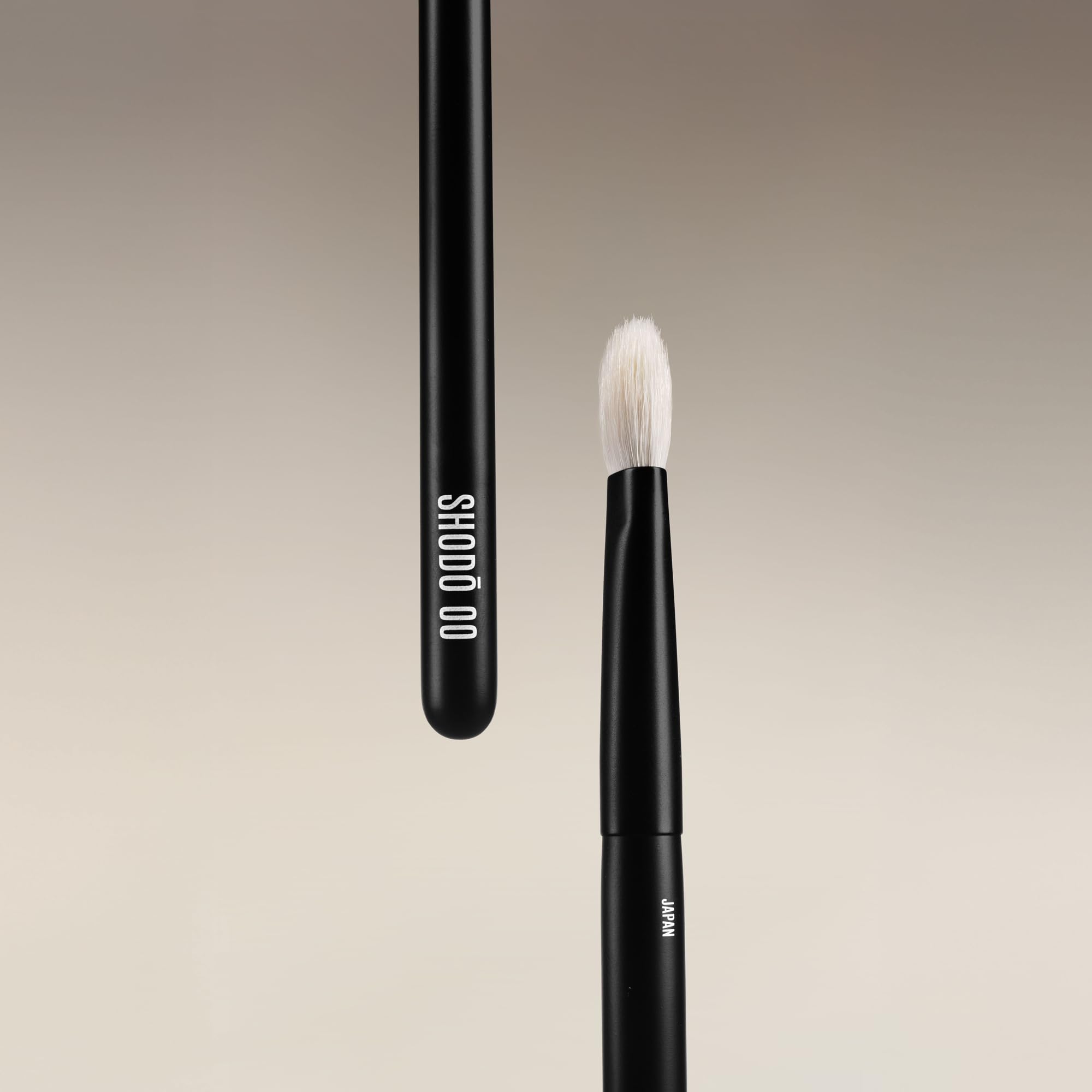 Handmade Japanese Shodo Eye Brush Set with Goat Hair for Detail