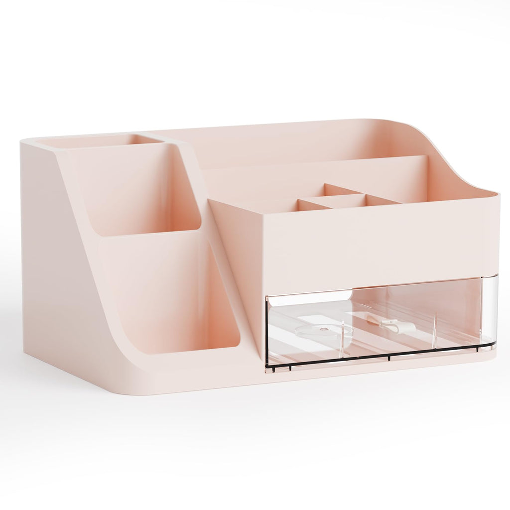 Large Makeup Organizer with Brush Holder