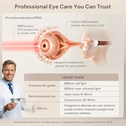 Red Light Infrared Eye Mask for Fatigue Dark Circles and Eye Bags