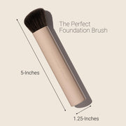 No Makeup Slanted Foundation Brush for Cream Liquid Powder Blending
