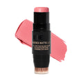 Three in One Matte Blush Stick for Cheeks Eyes Lips Cream Powder Blur