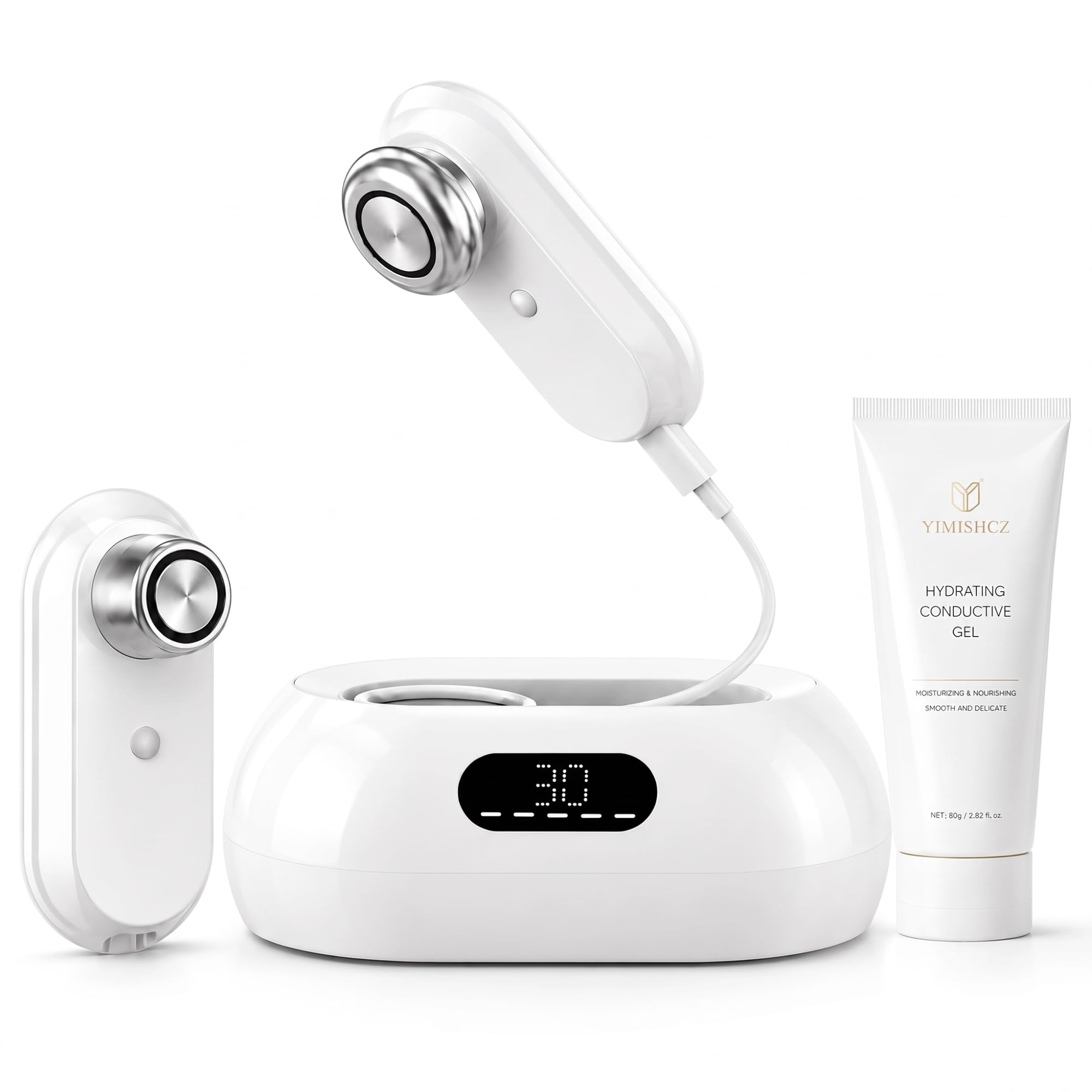 Dual Probe Facial Device for Lifting Tightening and Skin Renewal