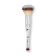 Dual End Complexion Brush for Foundation Concealer Contour Airbrush Finish