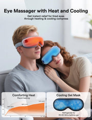 Heated Eye Mask for Migraine Eye Strain and Sleep Relief