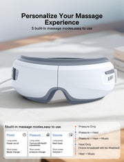 Heated Eye Mask for Migraine Eye Strain and Sleep Relief