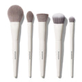 5 Piece Face Makeup Brush Set for Foundation Concealer Powder Bronzer
