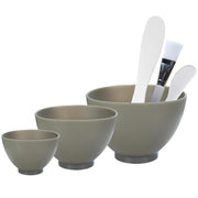 Reusable Silicone Face Mask Mixing Bowl Skincare Prep Kit