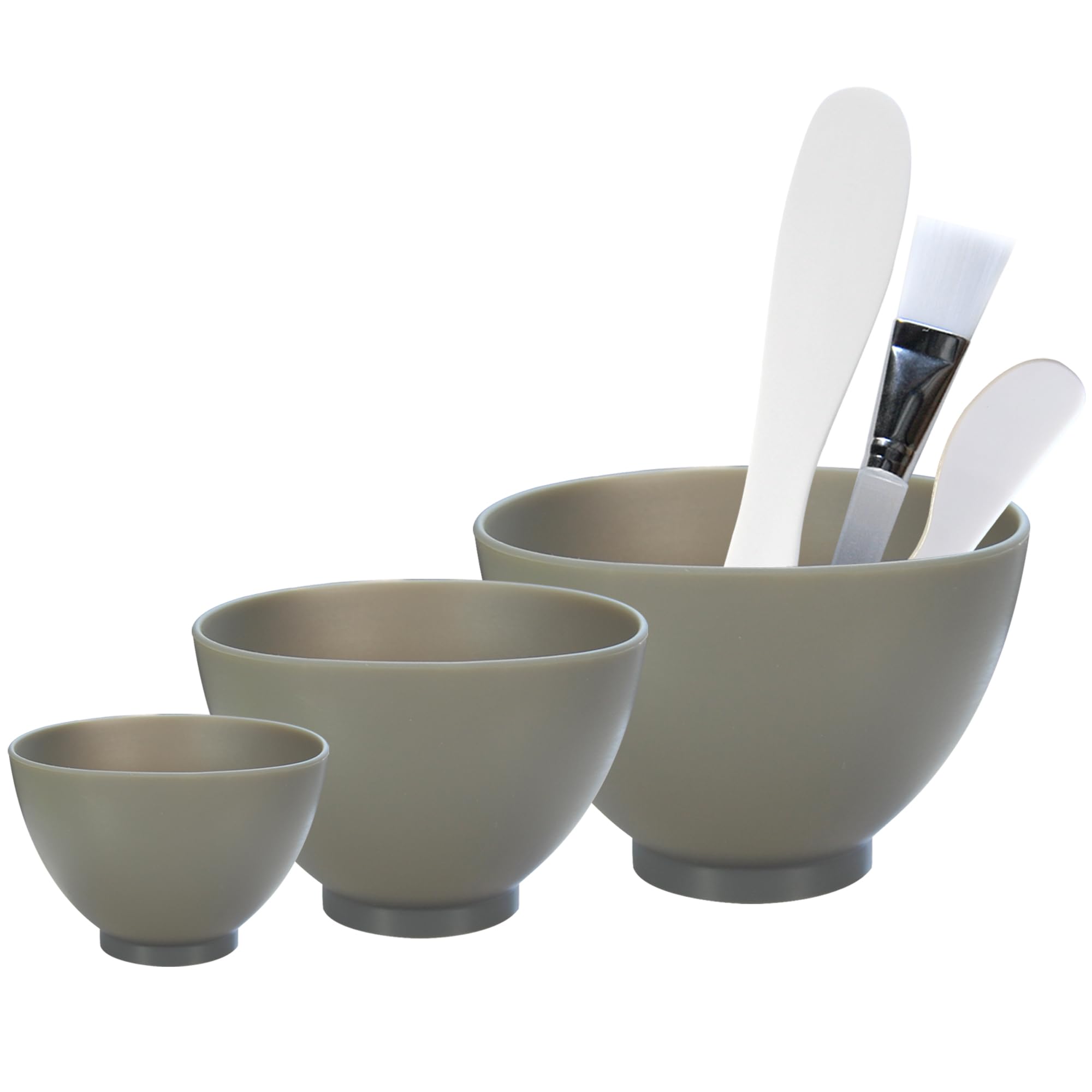 Reusable Silicone Face Mask Mixing Bowl Skincare Prep Kit