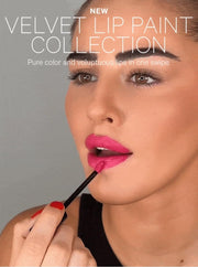 Velvet Matte Lip Paint with Smudge Proof Weightless Color