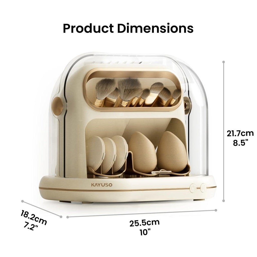 Automatic Electric Makeup Brush Dryer Storage and Cleaning Tool