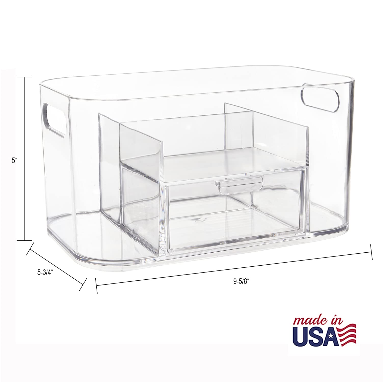 Cosmetic Organizer with Drawer Storage