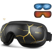 Eye Massager with Heat Cooling Voice Control and Temple Care