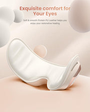 Eye Massager with Heat Cooling Voice Control and Temple Care