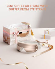 Eye Massager with Heat Cooling Voice Control and Temple Care
