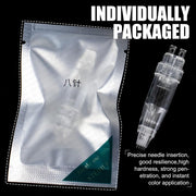 Permanent Makeup Machine Kit with 8 Pin Needles for Lip Blush Brows