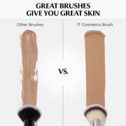 Dual End Complexion Brush for Foundation Concealer Contour Airbrush Finish