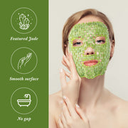 Jade Cooling Facial Mask for Puffiness and Dark Circles