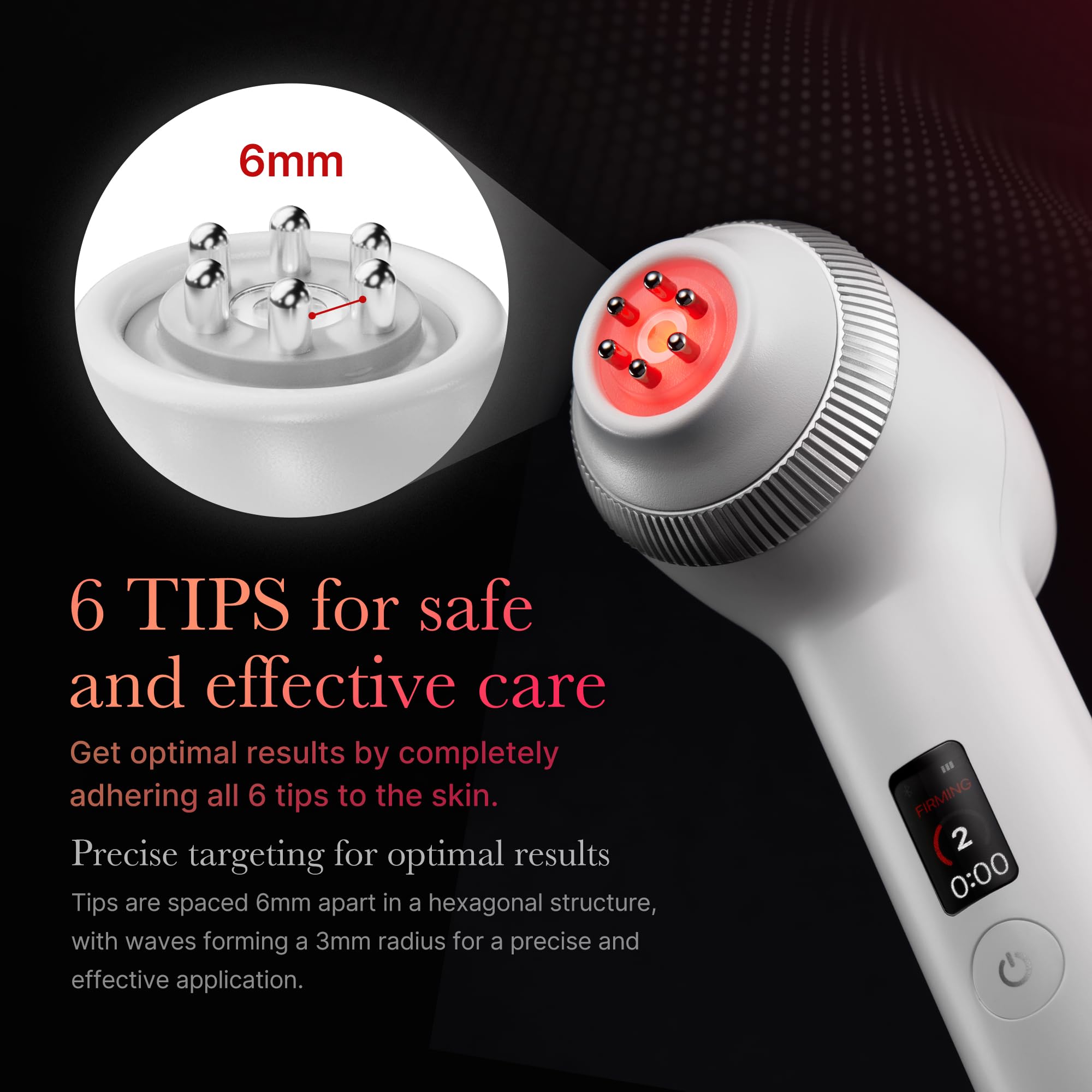Ultra Tune 40 68 Facial Tool for Elasticity Lines and Radiance