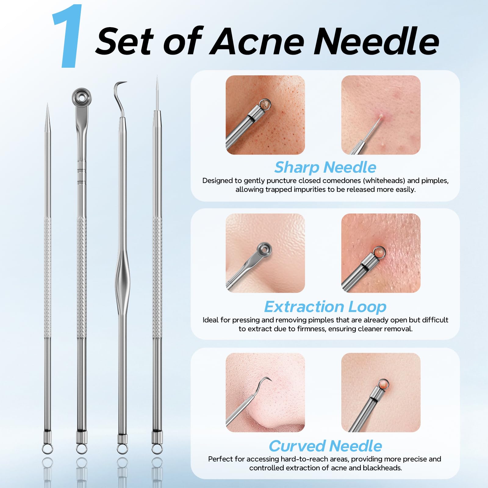 Blackhead Remover Tools Pore Cleansing Devices