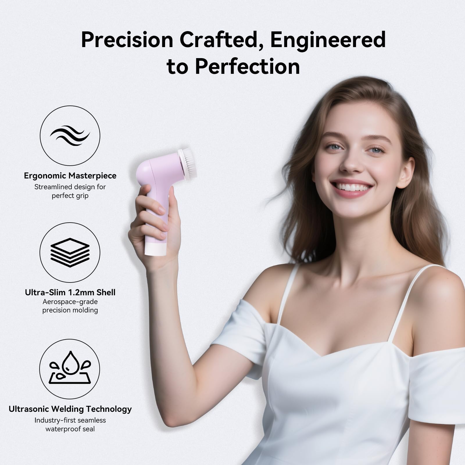 Electric Facial Cleansing Brush Exfoliating Tools