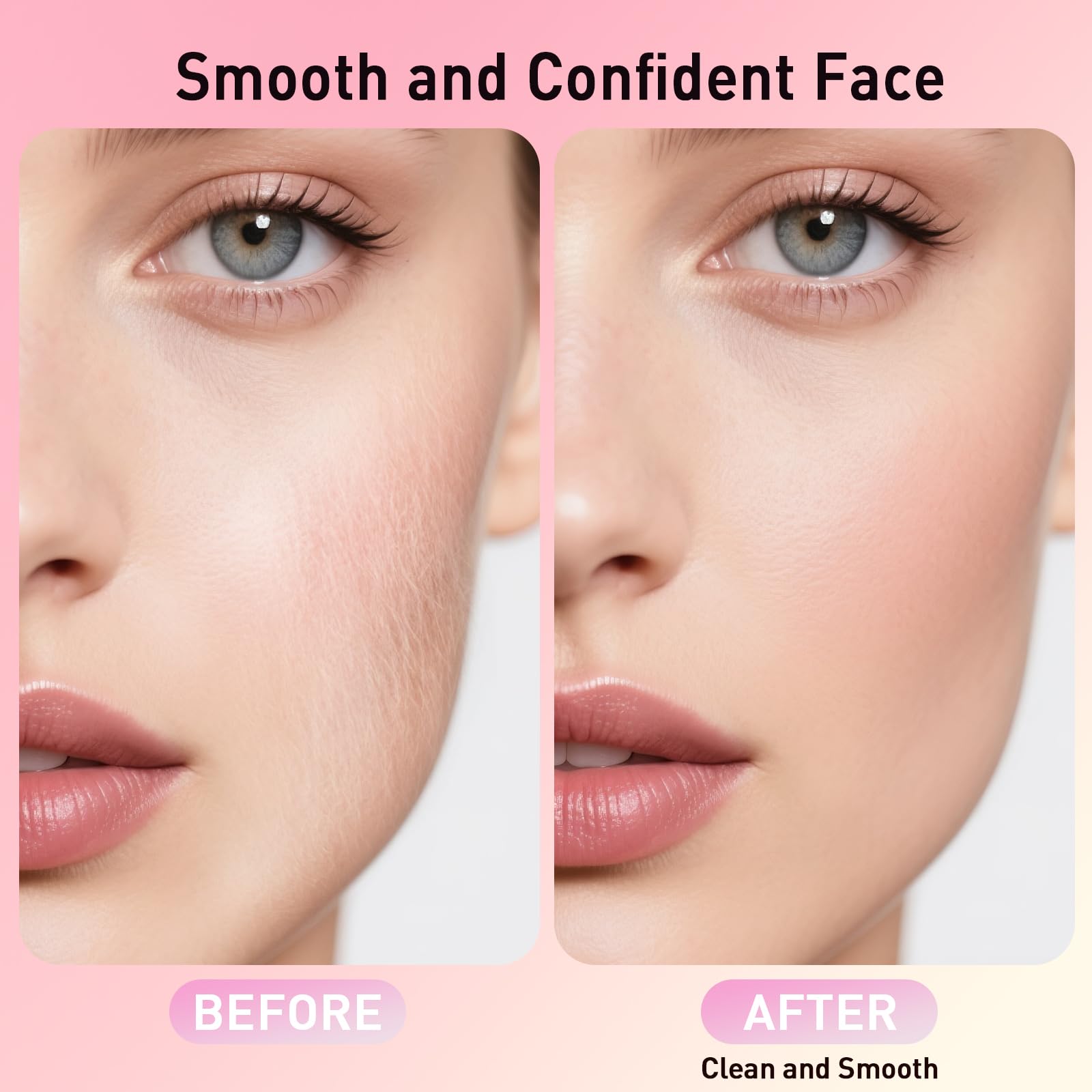 Facial Dermaplane Razor for Peach Fuzz Removal