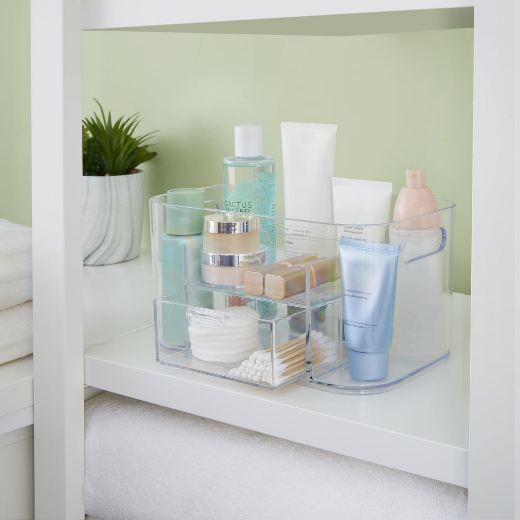 Cosmetic Organizer with Drawer Storage