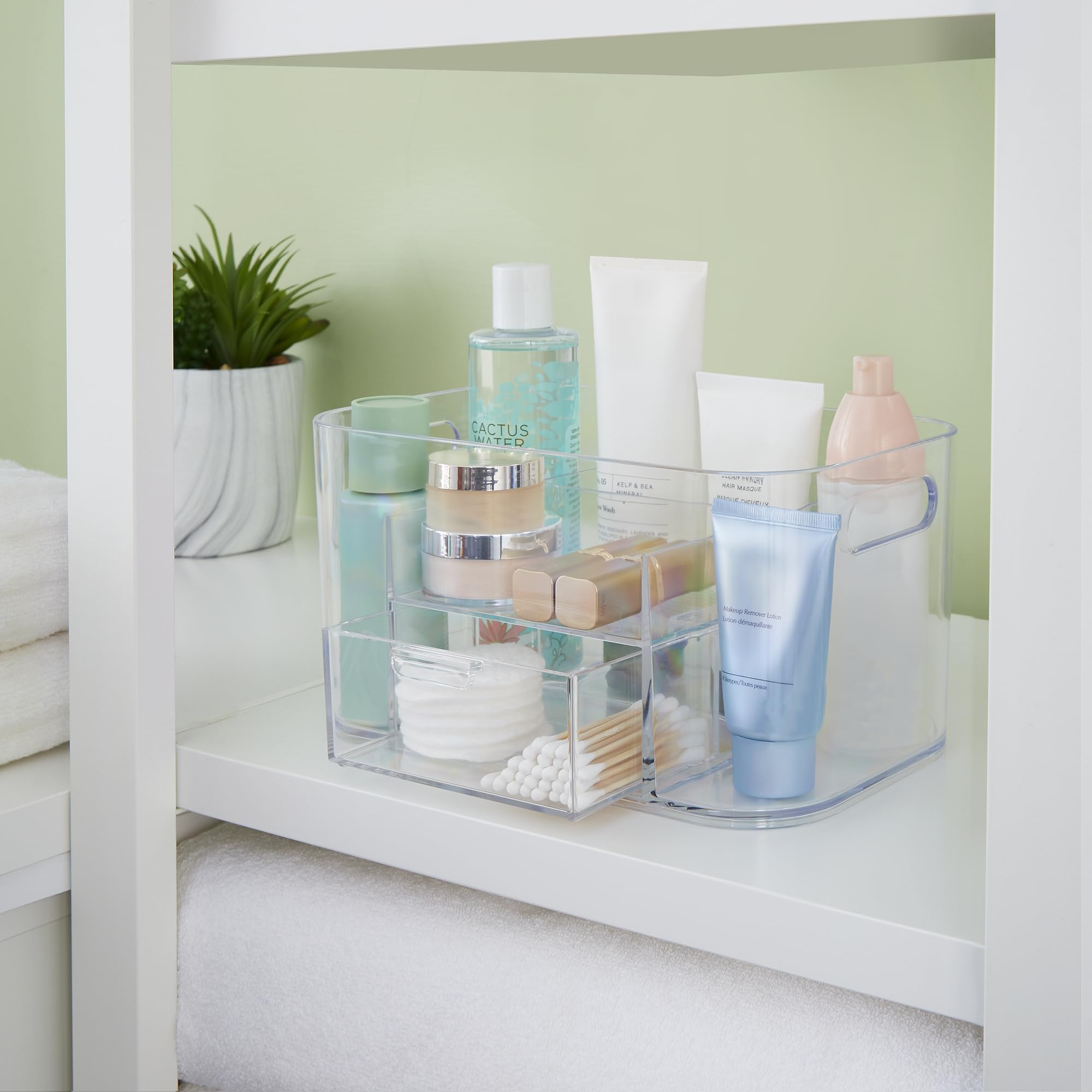 Cosmetic Organizer with Drawer Storage