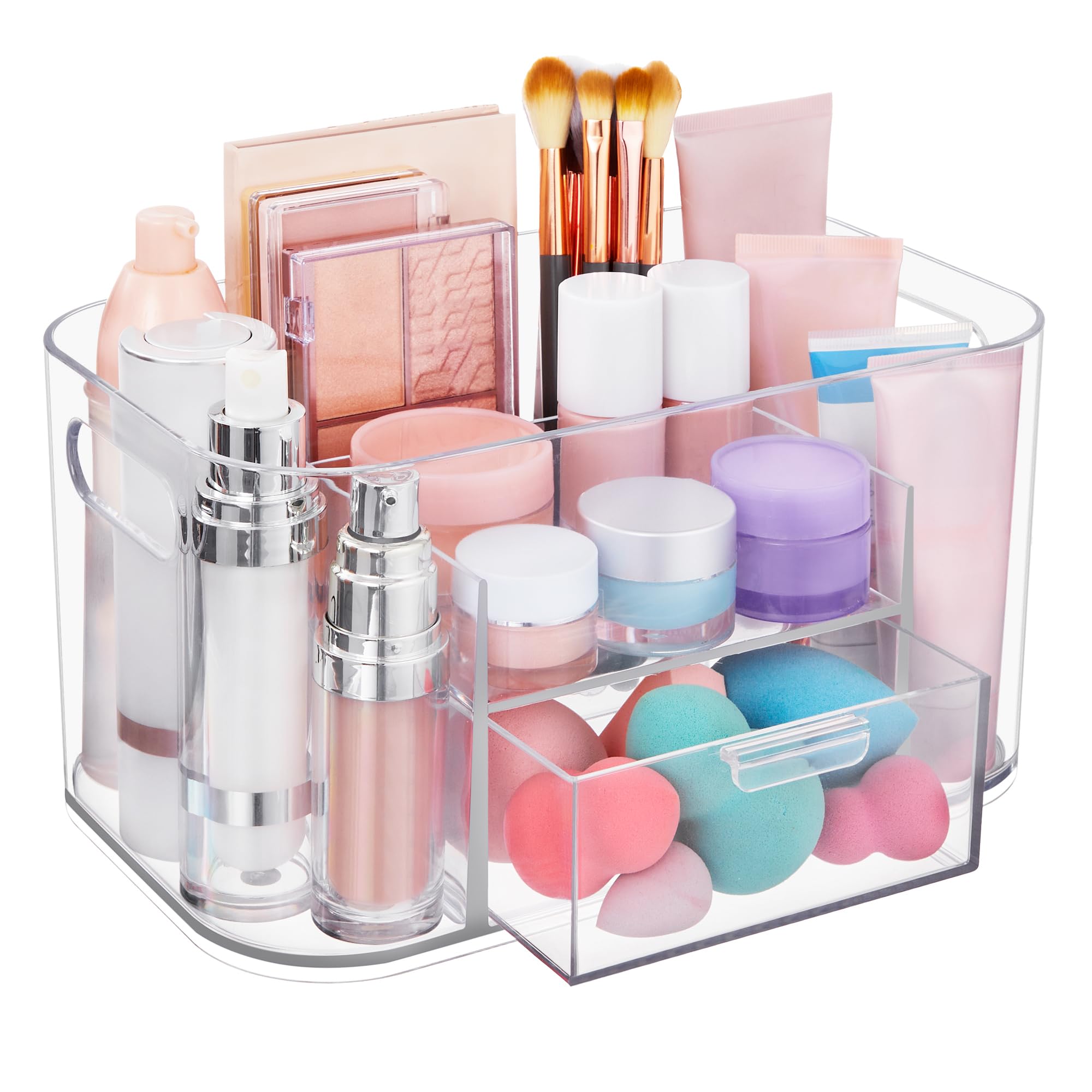 Cosmetic Organizer with Drawer Storage