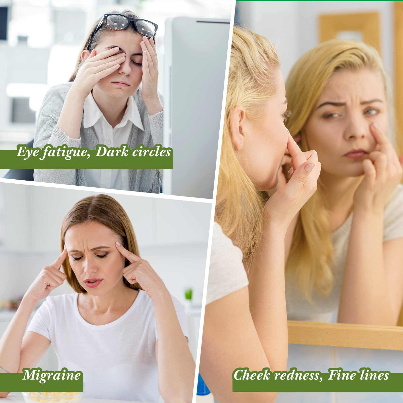 Jade Cooling Facial Mask for Puffiness and Dark Circles