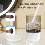 Electric Makeup Brush Cleaning Machine with One Click Start