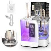 Electric Makeup Brush Cleaner with Dryer Holder USB Portable Tool