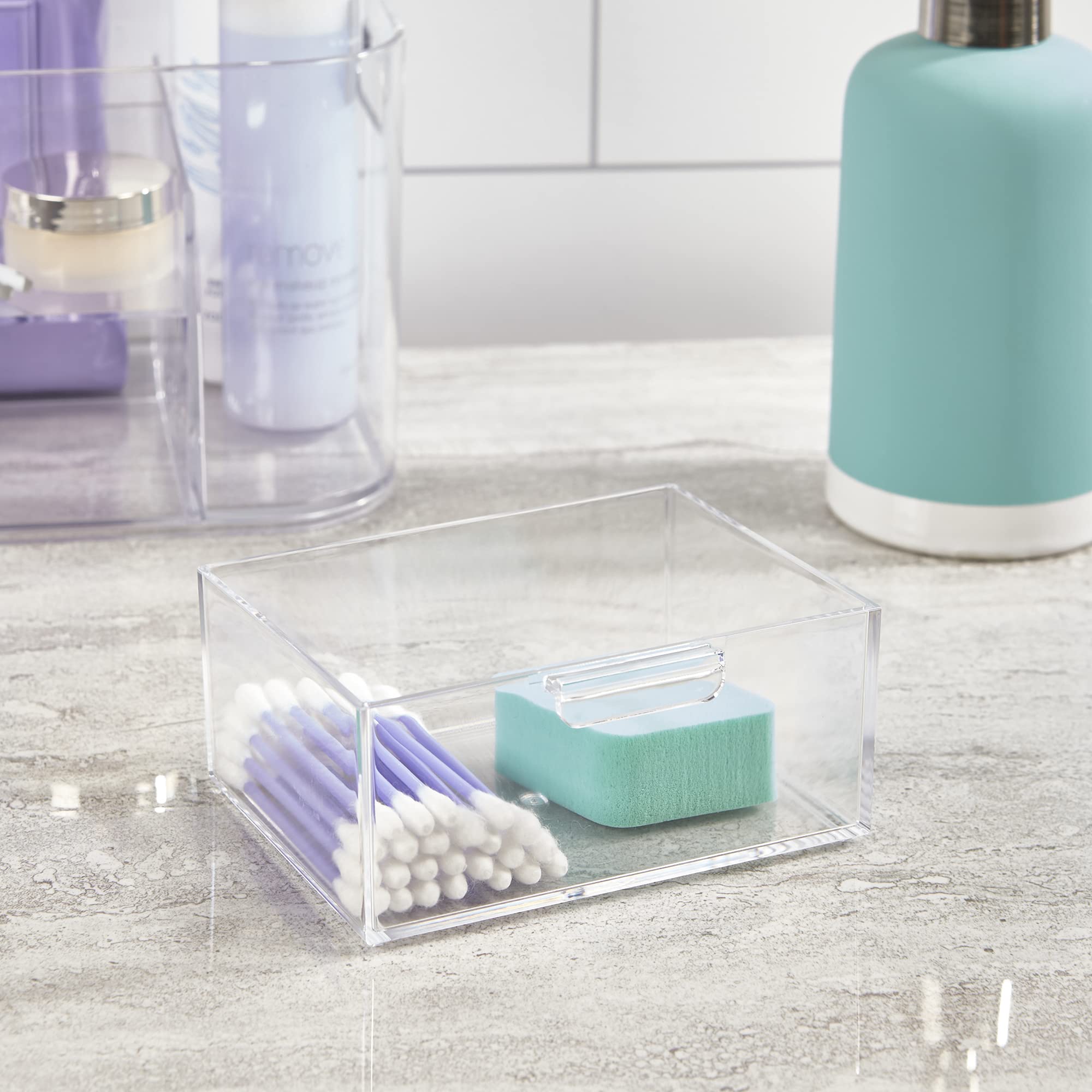 Cosmetic Organizer with Drawer Storage