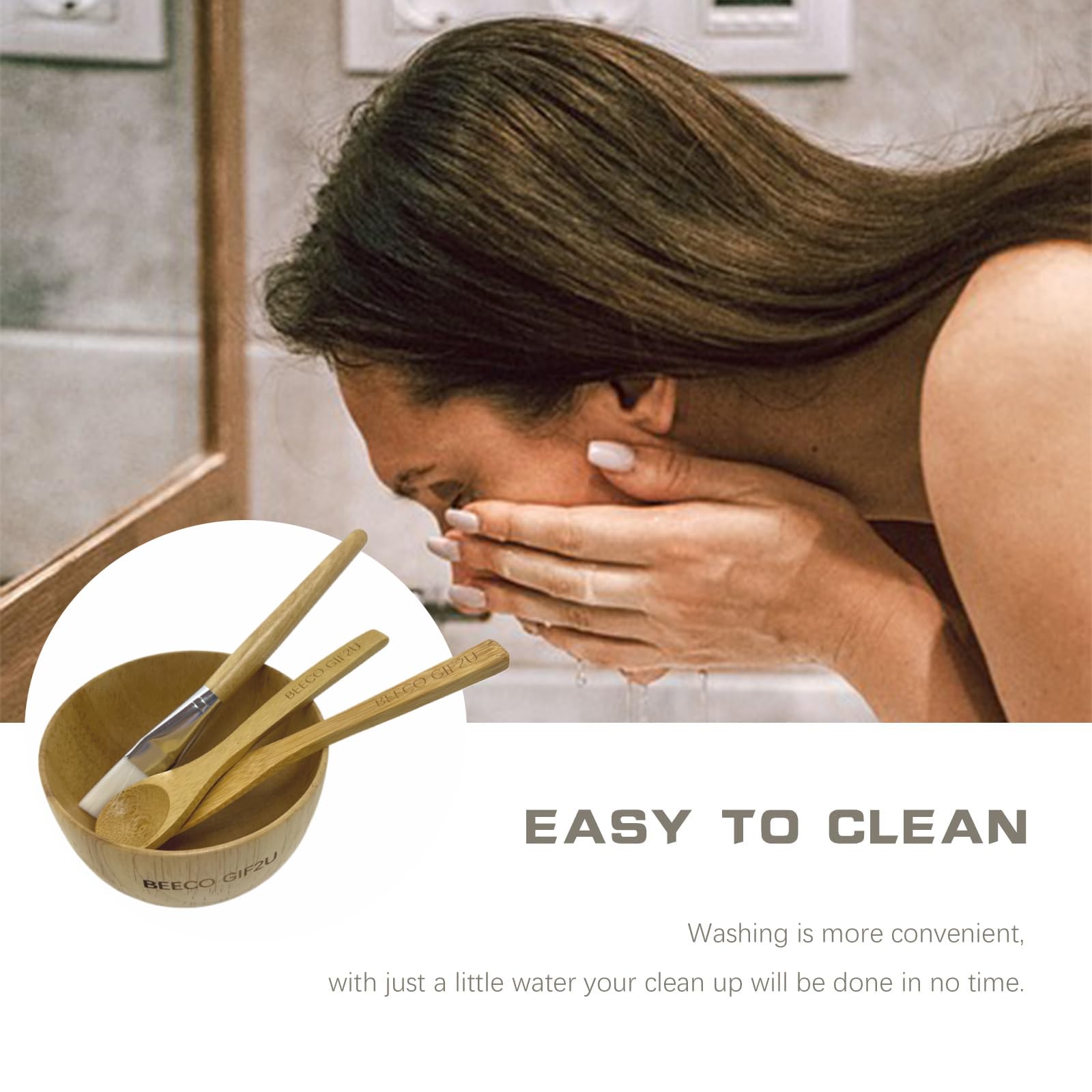 Face Mask Mixing Bowl Set