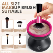 Electric Makeup Brush Cleaner Machine with Portable Spinning Washer