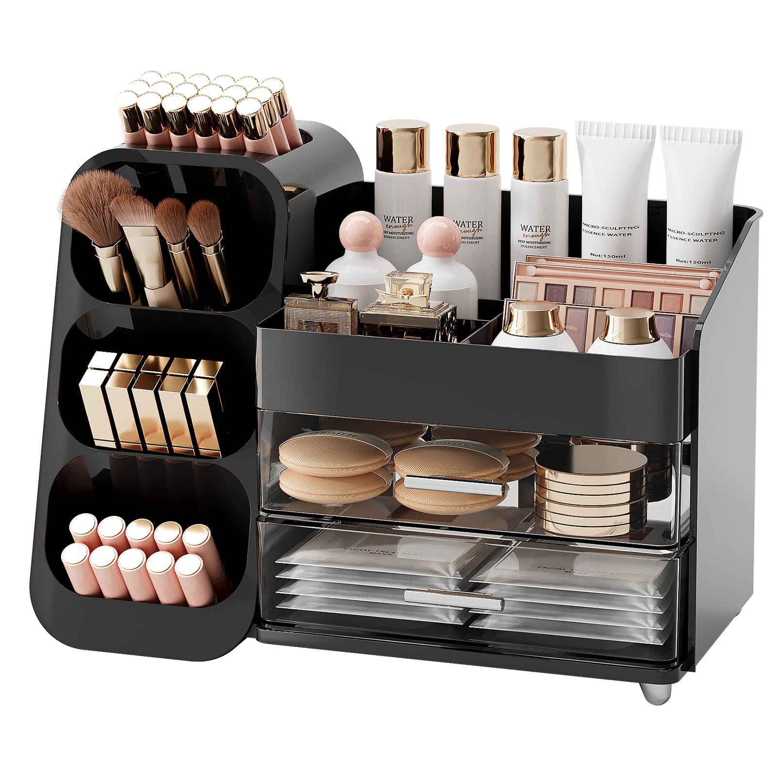 Makeup Organizer with Drawers for Skincare and Cosmetics