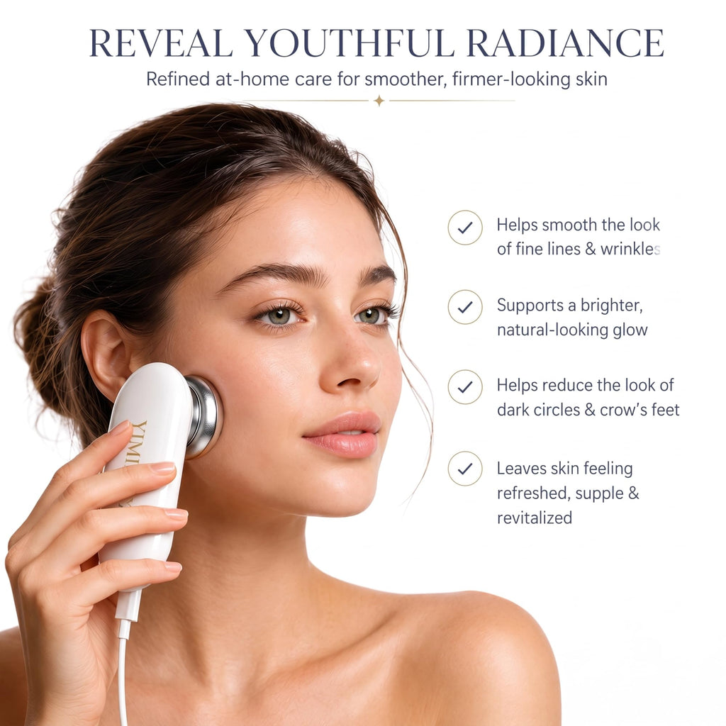 Dual Probe Facial Device for Lifting Tightening and Skin Renewal