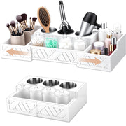 Expandable Hair Tool Organizer with Acrylic Holder Storage