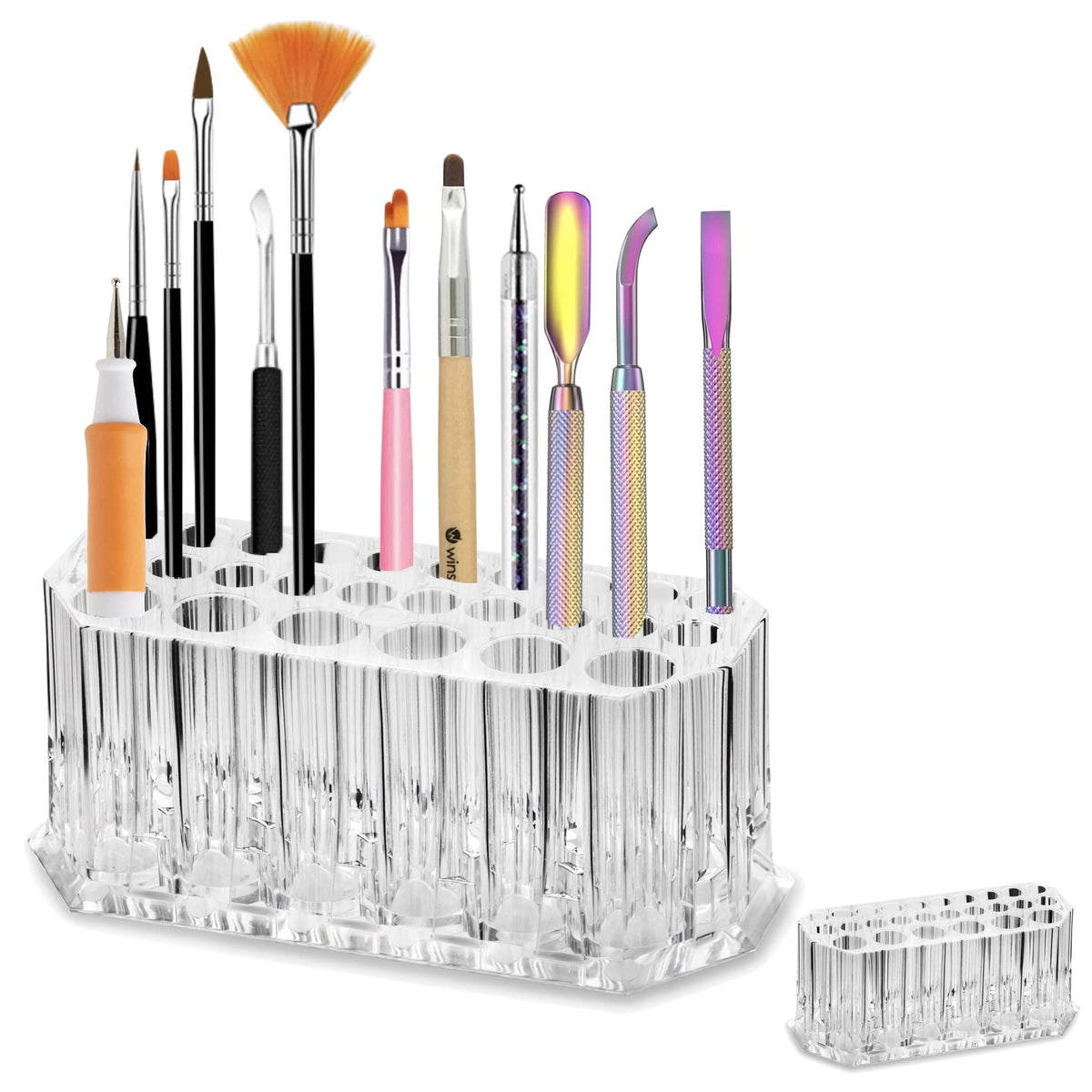 Acrylic Nail Art Tool Organizer Storage Case