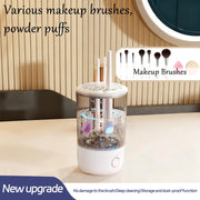 Electric Makeup Brush Cleaning Machine with One Click Start
