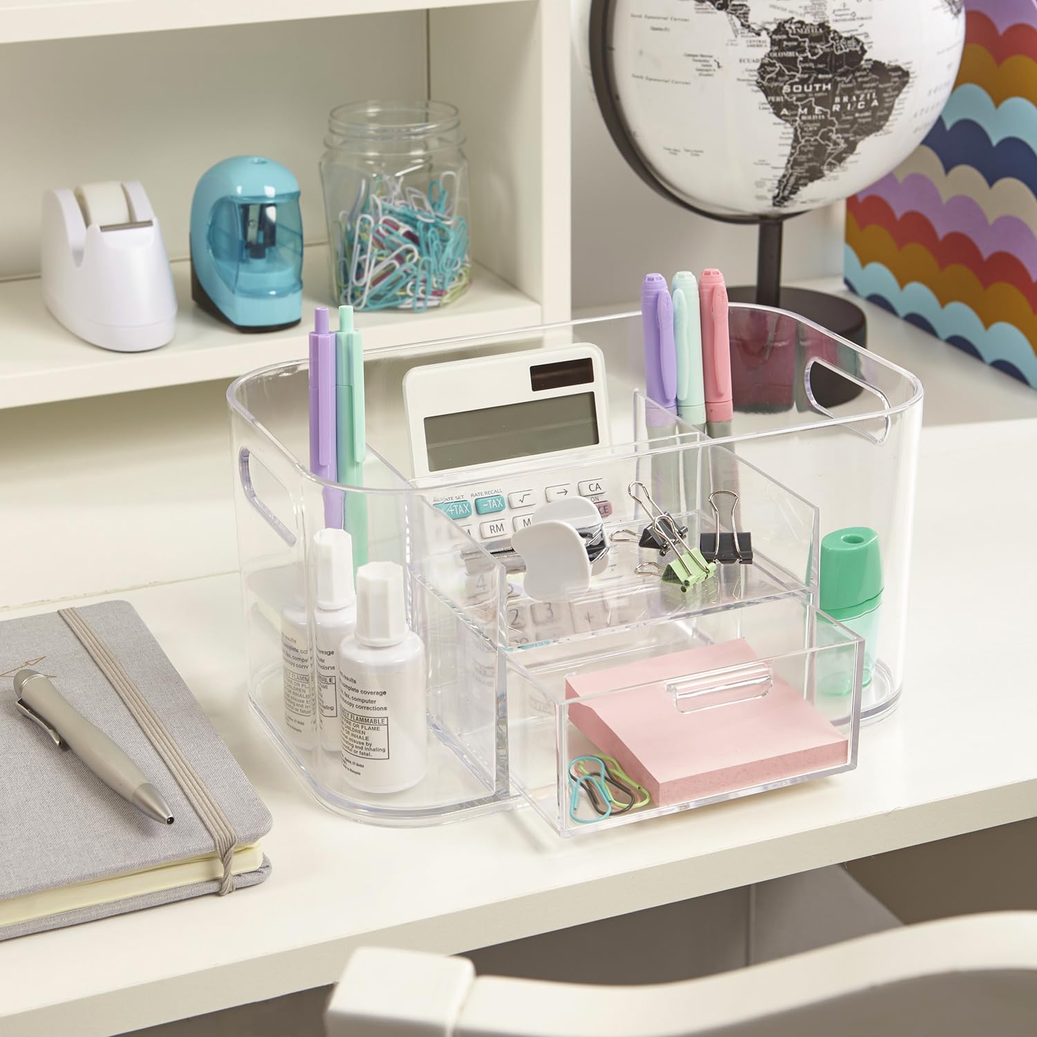 Cosmetic Organizer with Drawer Storage