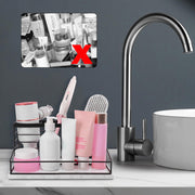 Movable Hair Tool Organizer with Dryer Holder Storage