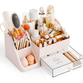 Large Makeup Organizer with Brush Holder