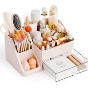 Large Makeup Organizer with Brush Holder