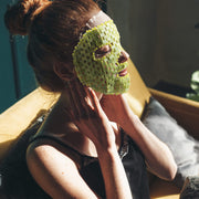 Jade Cooling Facial Mask for Puffiness and Dark Circles