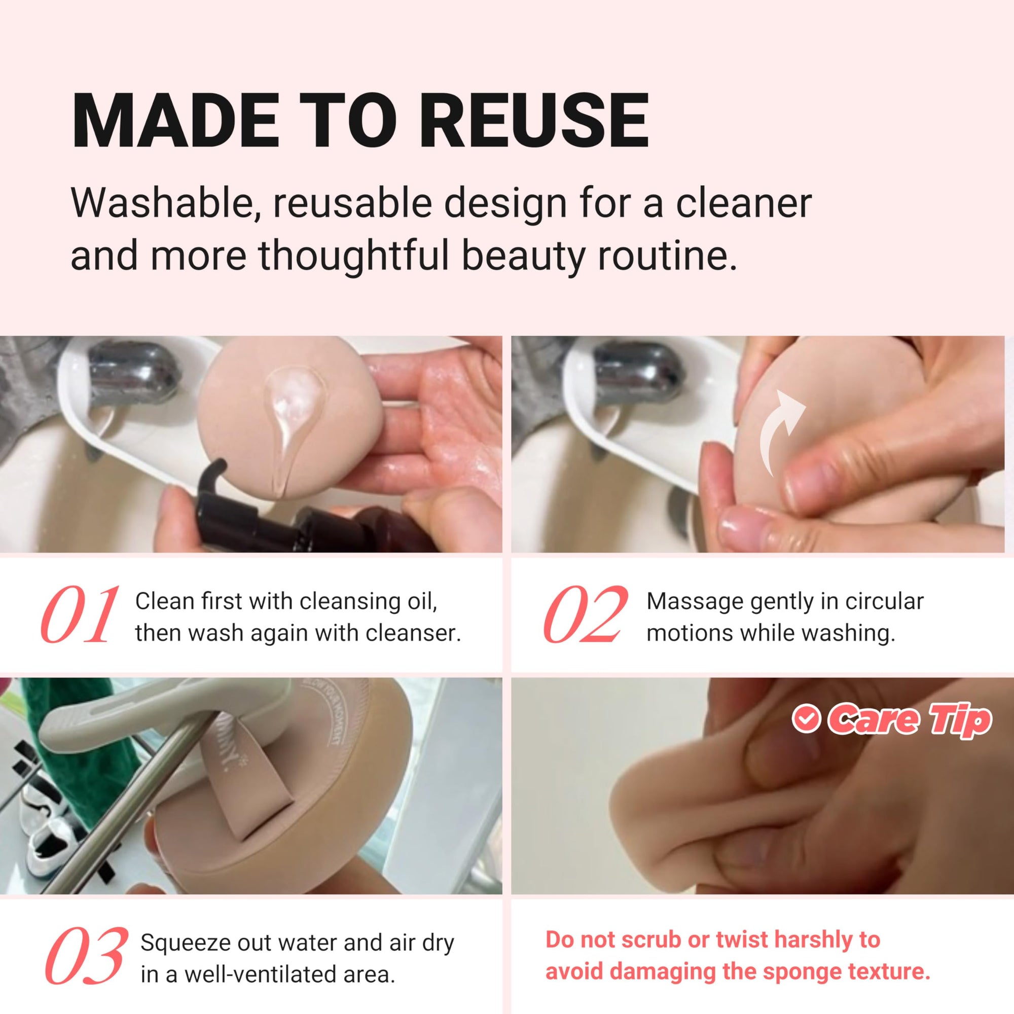 Bouncy Glow Makeup Sponge